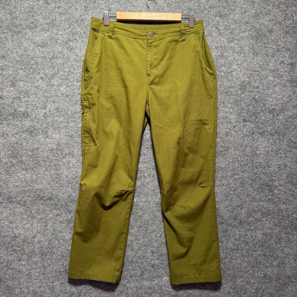 The North Face Pants‎ Mens 30 Short Olive Green Cotton Stretch Motion Hiking